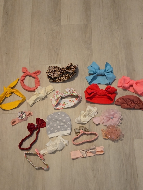 Source Unknown Other - Mixed Baby Headband & Bow Set - Assorted Styles & Colors